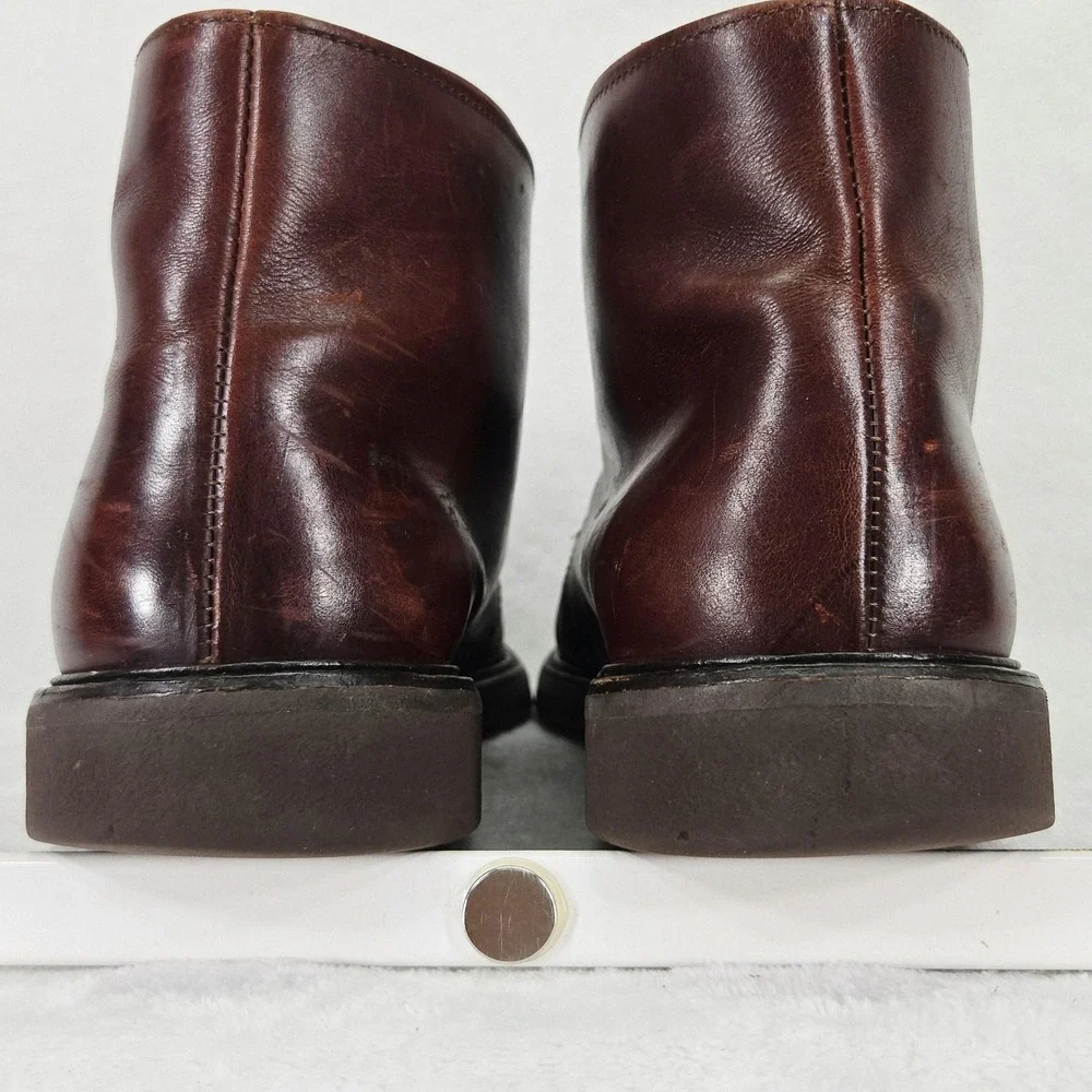 Sebago Men's Chukka Boots in Dark Brown Leather